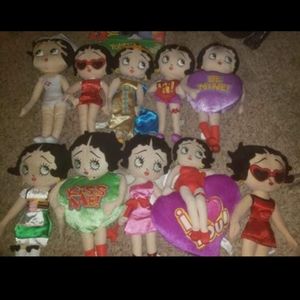 Betty Boop Plush Lot